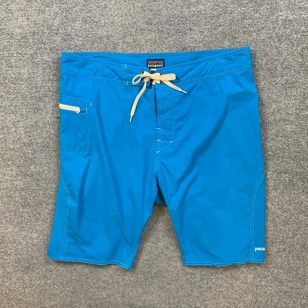 Patagonia Board Shorts Mens 36 Malibu Stretch Wavefarer Surfing Paddling Beach